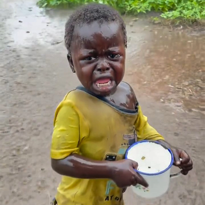 A Child Is Suffering in the Rain Tonight.